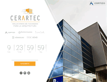 Tablet Screenshot of cerartec.com.do